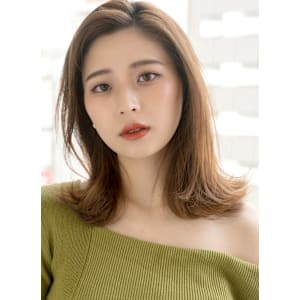 【S.BROOM】かきあげレイヤースタイル