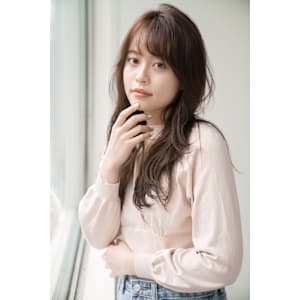 【S.BROOM天王寺店】韓国風くびれレイヤースタイル