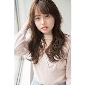 【S.BROOM天王寺店】韓国風くびれレイヤースタイル