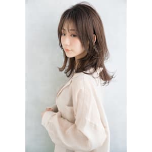 【S.BROOM】シースルーバングレイヤースタイル