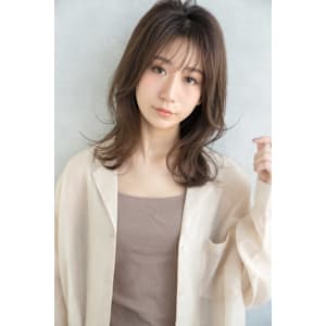 【S.BROOM】シースルーバングレイヤースタイル