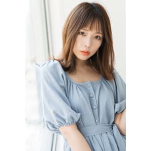 【S.BROOM】ラフミディー外ハネスタイル