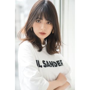 【S.BROOM】ナチュラルセミディースタイル