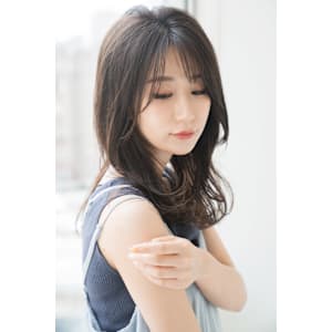 【S.BROOM】シースルーバングレイヤースタイル