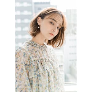 【S.BROOM】外ハネボブ×ラフスタイル