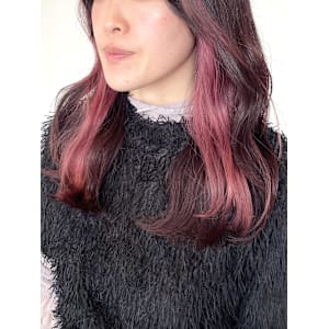 《kitin吉祥寺》インナーカラーピンク