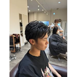 流すショートスタイル人気です！