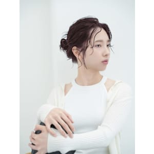 HCミディアムレイヤー×ヘアアレンジ