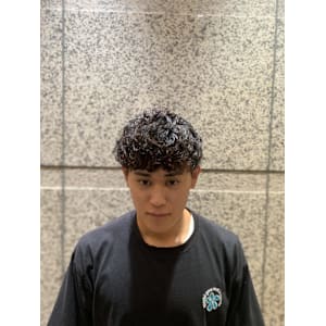 ナチュラルパーマ　【理容室】