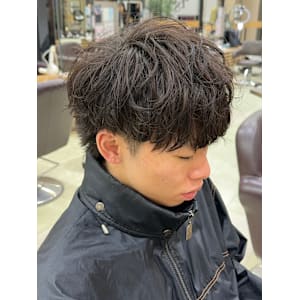 【鈴木楓竜】シャドウパーマ