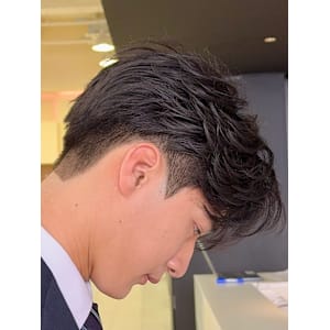 【鈴木楓竜】フェザーパーマ