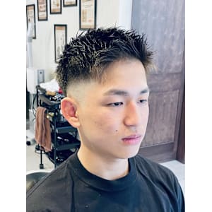 【10代 男性】ロンドンスキンフェード（大宮/バーバー）