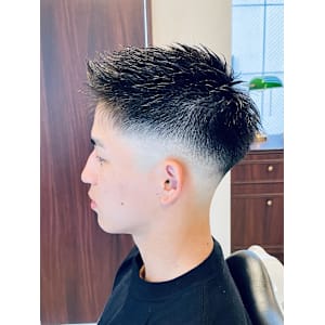 【10代 男性】ロンドンスキンフェード（大宮/バーバー）