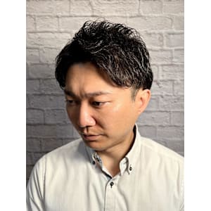 ビジネスマン向けパーマ