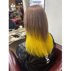 ハイレイヤー×インナーカラー