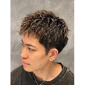 ショートスパイラルパーマ