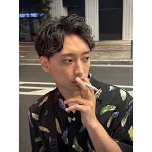 夏のモテ髪メンズソフトパーマ