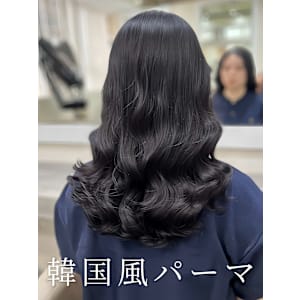 #韓国風パーマ #コテ巻き風パーマ #ロングパーマ #パーマ