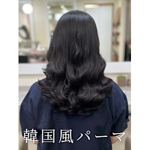 #韓国風パーマ #コテ巻き風パーマ #ロングパーマ #パーマ