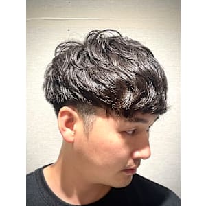 ツーブロックマッシュスタイル