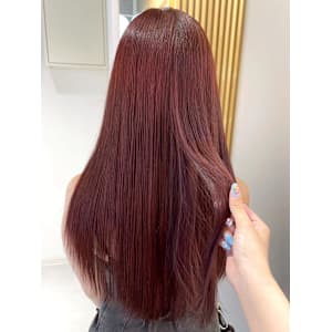 【rizu】ワインレッド/暖色カラー