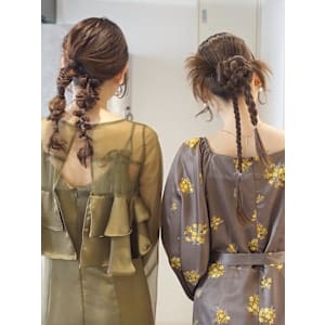 【daichi】編みおろしアレンジ/カチモリヘア