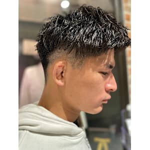 ショートスタイル×ピンパーマ