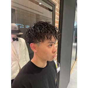 緩めツイストパーマ