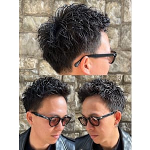 アップバングスタイル