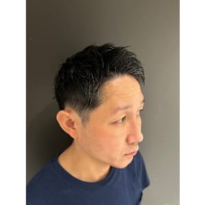 ベリーショートアップバング