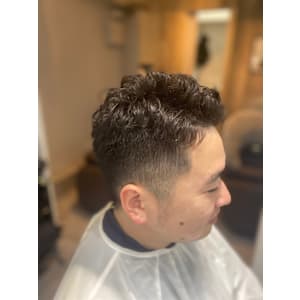 メンズパーマカット