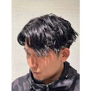 スパイラルパーマスタイル