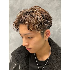 外国人風パーマ