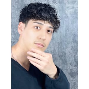 ツーブロックパーマスタイル