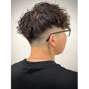 スペインカール×フェード