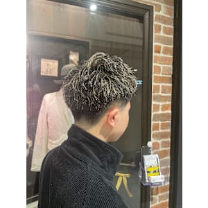 フェード×金メッシュ