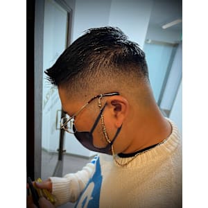 アップスタイルスキンフェード