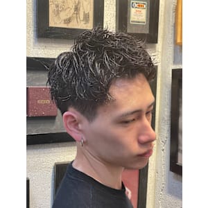 ショートスパイラルパーマ