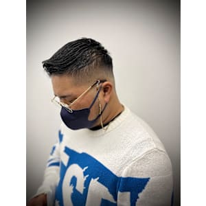 アップスタイルスキンフェード