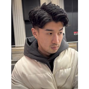 メンズパーマ×ビジネスパーマ