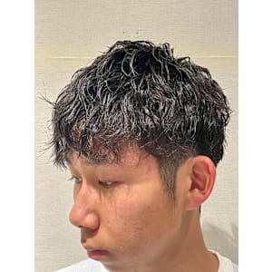 スパイラルパーマスタイル