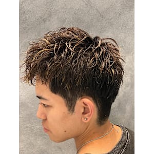 ショートスパイラルパーマ