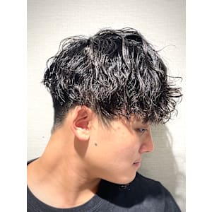 ツイストスパイラルパーマスタイル