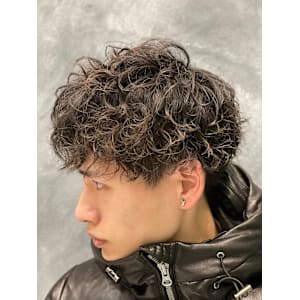 スパイラルパーマ