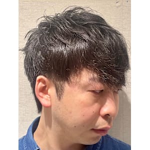 ツーブロックマッシュスタイル