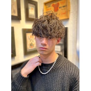 波巻きパーマ×スパイラルパーマ