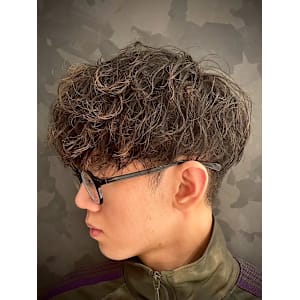 スパイラルパーマ