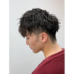 縦落ちスパイラルパーマ