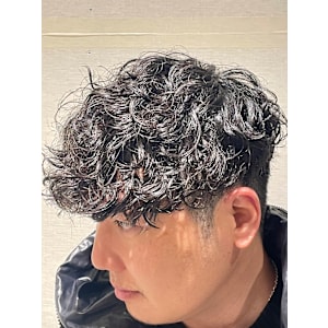 スパイラルパーマ