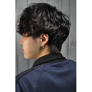 マッシュパーマスタイル